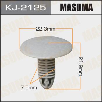 MASUMA KJ-2125 - Зажим, молдинг / захисна накладка avtolavka.club