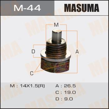 MASUMA M-44 - Різьбова пробка, масляний піддон avtolavka.club