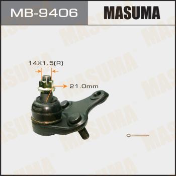 MASUMA MB-9406 - Шарова опора, несучий / направляючий шарнір avtolavka.club