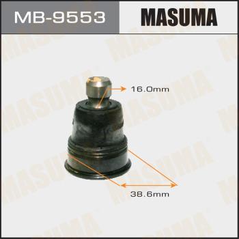 MASUMA MB-9553 - Шарова опора, несучий / направляючий шарнір avtolavka.club