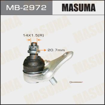 MASUMA MB-2972 - Шарова опора, несучий / направляючий шарнір avtolavka.club