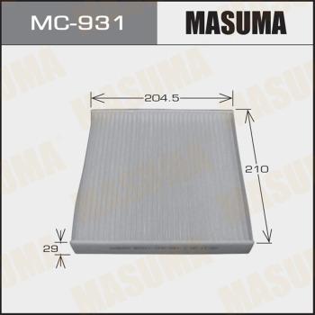 MASUMA MC-931 - Фільтр, повітря у внутрішній простір avtolavka.club