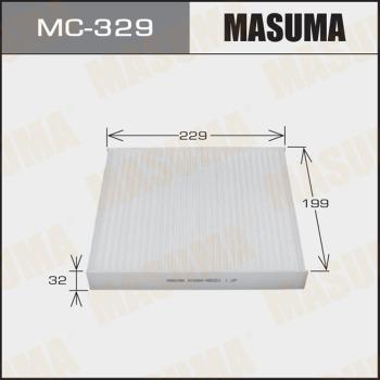 MASUMA MC-329 - Фільтр, повітря у внутрішній простір avtolavka.club