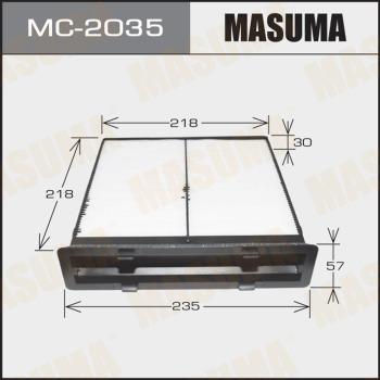 MASUMA MC-2035 - Фільтр, повітря у внутрішній простір avtolavka.club