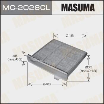 MASUMA MC-2028CL - Фільтр, повітря у внутрішній простір avtolavka.club