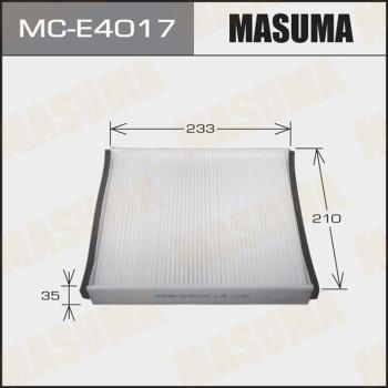 MASUMA MC-E4017 - Фільтр, повітря у внутрішній простір avtolavka.club