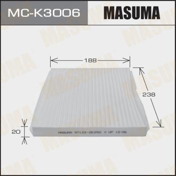 MASUMA MC-K3006 - Фільтр, повітря у внутрішній простір avtolavka.club