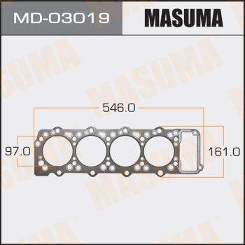 MASUMA MD-03019 - Прокладка, головка циліндра avtolavka.club