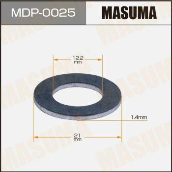 MASUMA MDP-0025 - Кільце ущільнювача, нарізна пробка мастилозливного отвору avtolavka.club