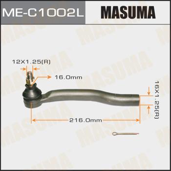MASUMA ME-C1002L - Наконечник рульової тяги, кульовий шарнір avtolavka.club