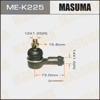MASUMA ME-K225 - Наконечник рульової тяги, кульовий шарнір avtolavka.club