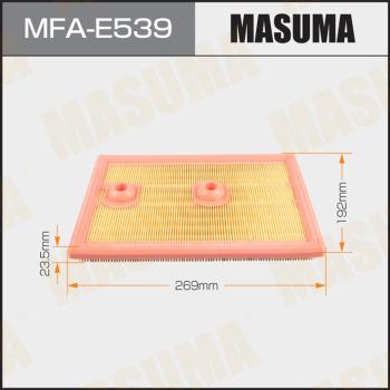 MASUMA MFA-E539 - Повітряний фільтр avtolavka.club