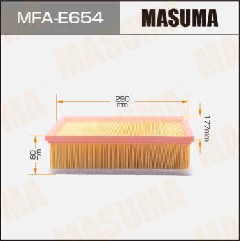 MASUMA MFA-E654 - Повітряний фільтр avtolavka.club