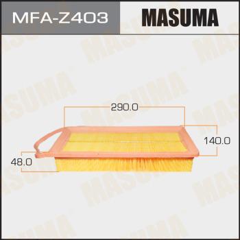 MASUMA MFA-Z403 - Повітряний фільтр avtolavka.club