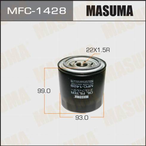 MASUMA MFC-1428 - Масляний фільтр avtolavka.club