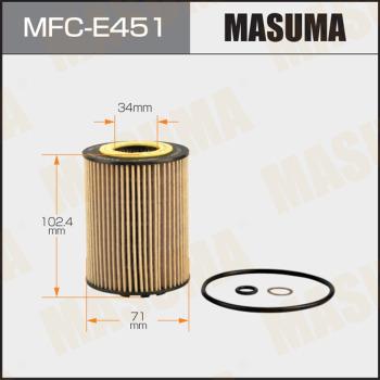 MASUMA MFC-E451 - Масляний фільтр avtolavka.club