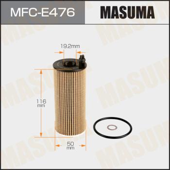 MASUMA MFC-E476 - Масляний фільтр avtolavka.club