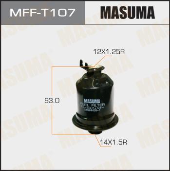 MASUMA MFF-T107 - Паливний фільтр avtolavka.club
