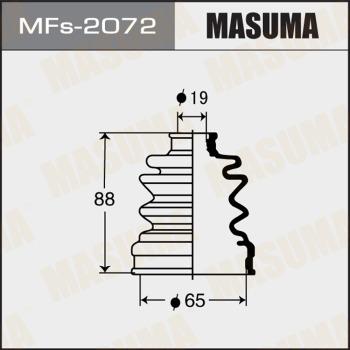 MASUMA MFs-2072 - Пильник, приводний вал avtolavka.club