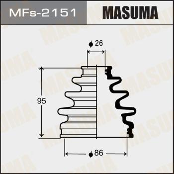 MASUMA MFS-2151 - Пильник, приводний вал avtolavka.club