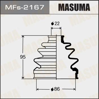 MASUMA MFs-2167 - Пильник, приводний вал avtolavka.club