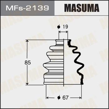 MASUMA MFs-2139 - Пильник, приводний вал avtolavka.club