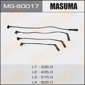 MASUMA MG-60017 - Комплект проводів запалювання avtolavka.club