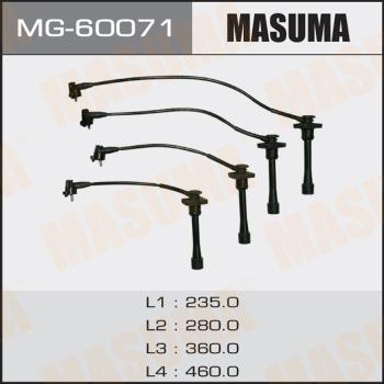 MASUMA MG-60071 - Комплект проводів запалювання avtolavka.club