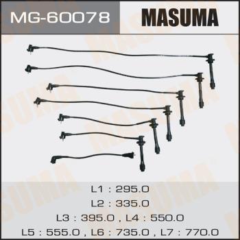 MASUMA MG-60078 - Комплект проводів запалювання avtolavka.club