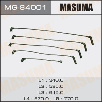 MASUMA MG-84001 - Комплект проводів запалювання avtolavka.club