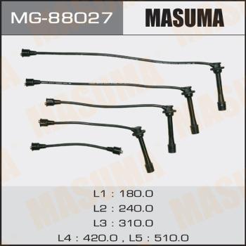 MASUMA MG-88027 - Комплект проводів запалювання avtolavka.club