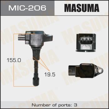 MASUMA MIC-206 - Котушка запалювання avtolavka.club