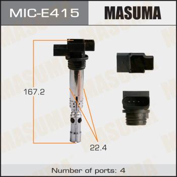 MASUMA MIC-E415 - Котушка запалювання avtolavka.club