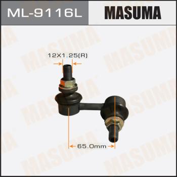 MASUMA ML-9116L - Тяга / стійка, стабілізатор avtolavka.club