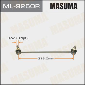 MASUMA ML-9260R - Тяга / стійка, стабілізатор avtolavka.club