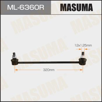 MASUMA ML-6360R - Тяга / стійка, стабілізатор avtolavka.club