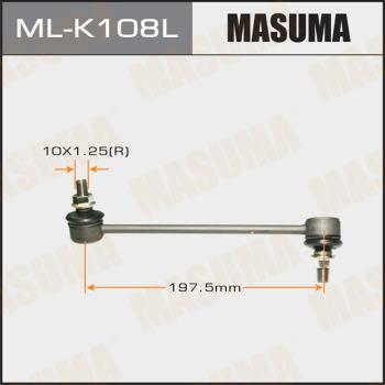 MASUMA ML-K108L - Тяга / стійка, стабілізатор avtolavka.club