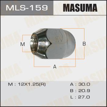 MASUMA MLS-159 - Гайка кріплення колеса avtolavka.club