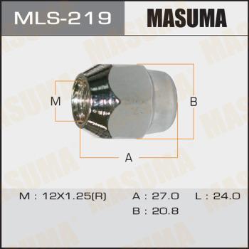 MASUMA MLS-219 - Гайка кріплення колеса avtolavka.club