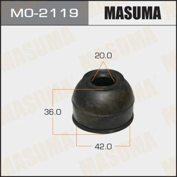 MASUMA MO-2119 - Ремонтний комплект, що несуть / напрямні шарніри avtolavka.club