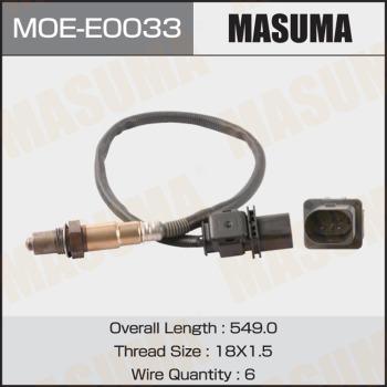 MASUMA MOE-E0033 - Лямбда-зонд, датчик кисню avtolavka.club