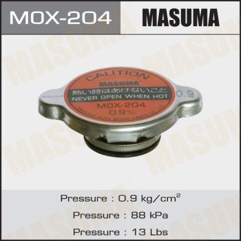 MASUMA MOX-204 - Кришка, резервуар охолоджуючої рідини avtolavka.club