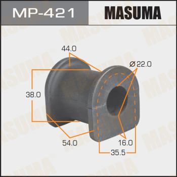 MASUMA MP-421 - Втулка, стабілізатор avtolavka.club