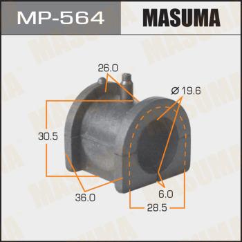 MASUMA MP-564 - Втулка, стабілізатор avtolavka.club