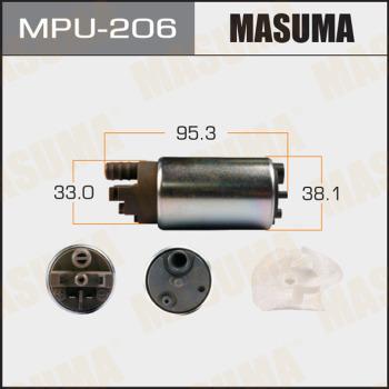 MASUMA MPU206 - Паливний насос avtolavka.club