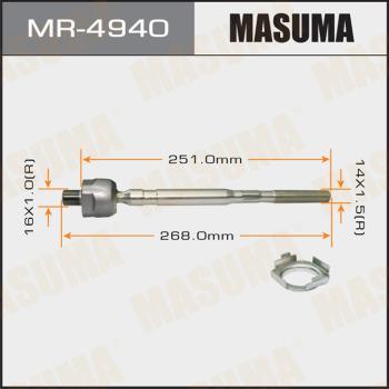 MASUMA MR-4940 - Осьовий шарнір, рульова тяга avtolavka.club