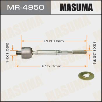 MASUMA MR-4950 - Осьовий шарнір, рульова тяга avtolavka.club