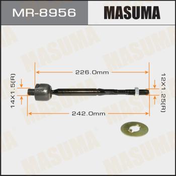 MASUMA MR-8956 - Осьовий шарнір, рульова тяга avtolavka.club