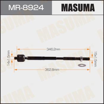 MASUMA MR-8924 - Осьовий шарнір, рульова тяга avtolavka.club