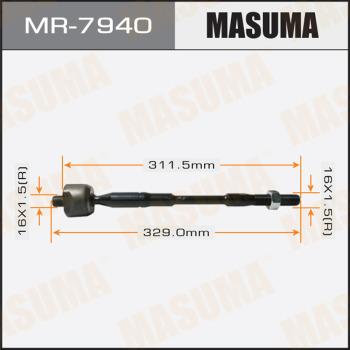 MASUMA MR-7940 - Осьовий шарнір, рульова тяга avtolavka.club